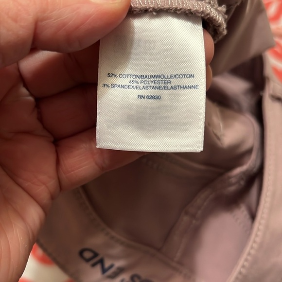 Lands’ End Light Purple Kick Crop Jeans 10 - Picture 7 of 7